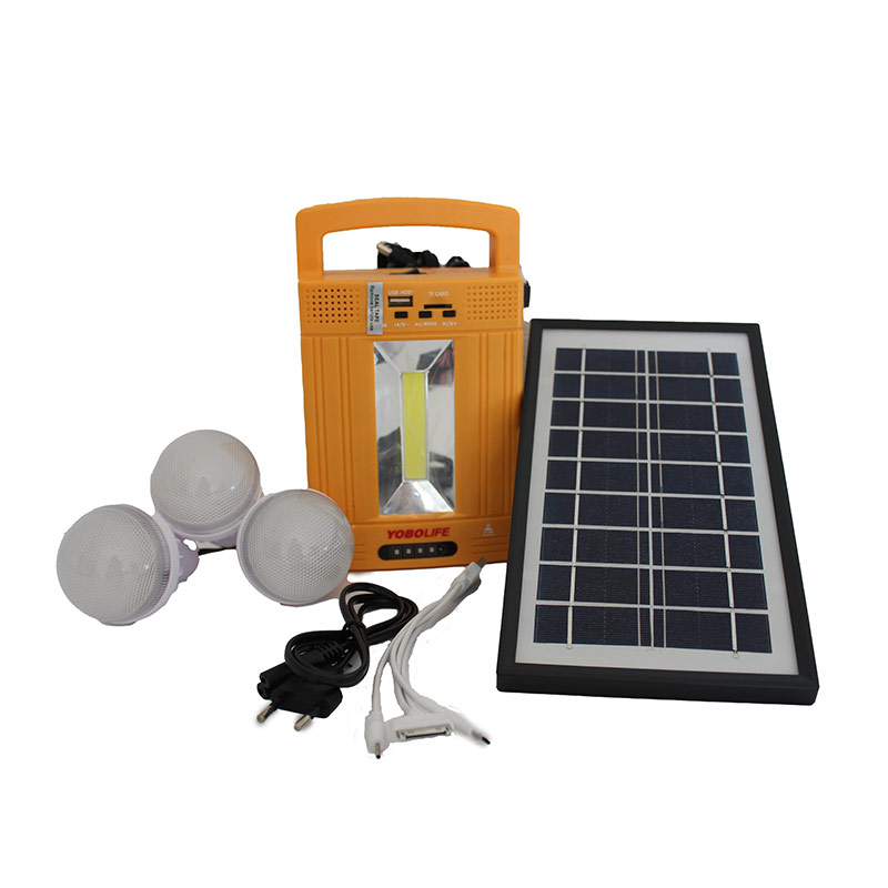 Yobolife Solar Lighting System with Radio – LM3608 Yobolife Solar Lighting System with Radio – LM3608